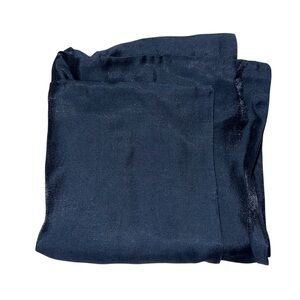 Elegant Navy Blue Scarf - Lightweight - OS